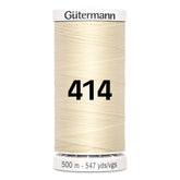 Gutermann naaigaren | 500m | 414 creme naaigaren GM - 500M - 414 - creme 4008015036843